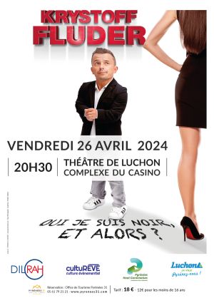 Oui, je suis noir, et alors ? Seul en scène de Krystoff Fluder