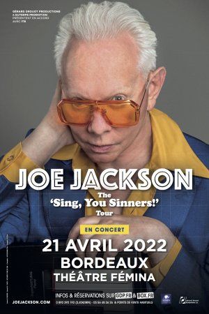 Joe Jackson en tournée !