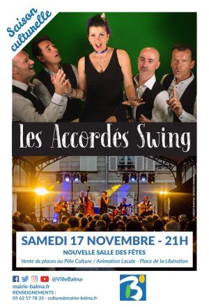 Les Accordés Swing en concert à la nouvelle salle des fêtes de Balma
