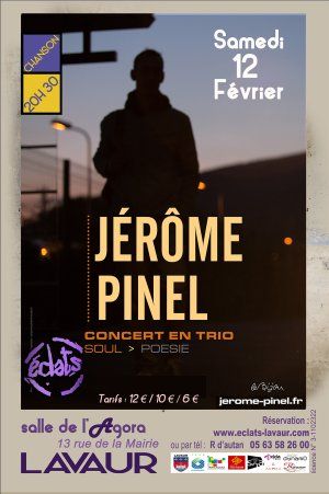 Jérôme Pinel , concert trio