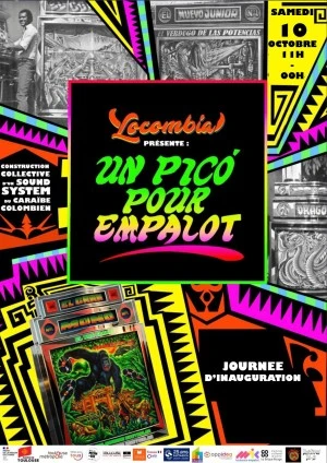 Journée d'inauguration du Lobo Sónico, le sound system d'Empalot