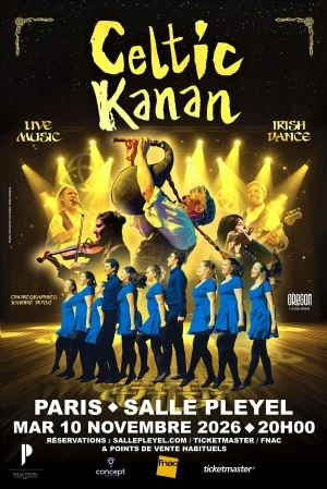Celtic Kanan : danses celtiques à la Salle Pleyel le 10 novembre 2026