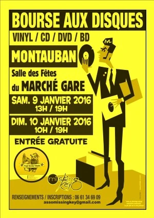BOURSE AUX DISQUES VINYL, CD, DVD & BD