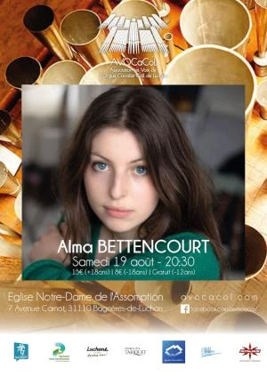 Concert d'orgue ALMA BETTENCOURT