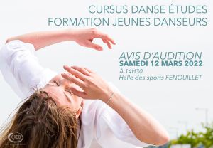 Audition Cursus Danse Études / Formation Jeunes Danseurs