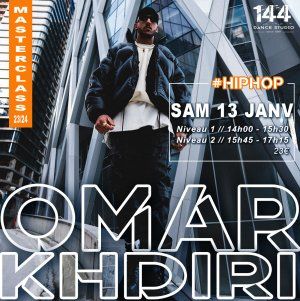 Masterclass Hip Hop avec Omar Khdiri