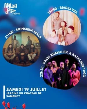 Millau Jazz Festival - MarsAvril + Monsieur Mâla + David Krakauer et Kathleen Tagg