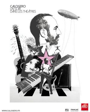 CALOGERO UN SOIR DANS LES THÉÂTRES