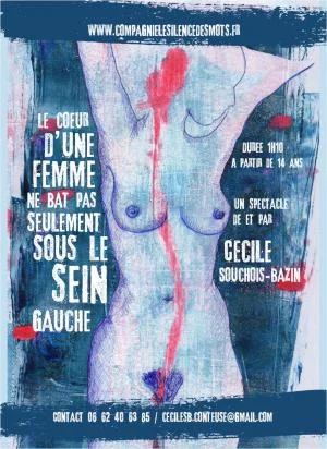 Le cœur d'une femme ne bat pas seulement sous le sein gauche