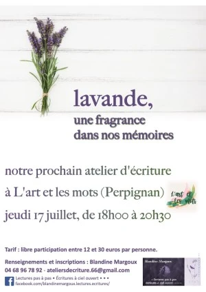 Lavande, une fragrance dans nos mémoires • Atelier d'écriture