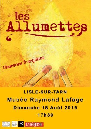 Les Allumettes en concert