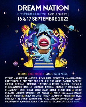 16 & 17 Septembre 2022 – FESTIVAL DREAM NATION – PARIS LE BOURGET