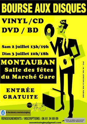 bourse aux Disques Vinyl, CD, DVD et BD