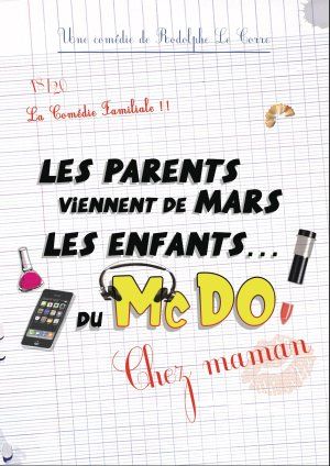 Les parents viennent de mars les enfants du Mc do