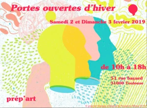 Portes ouvertes Prép'art 2019