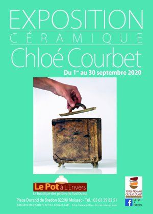 Exposition septembre 2020 Chloé Courbet au Pot à l'Envers à Moissac