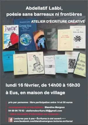 Abdellatif Laâbi, poésie sans barreaux ni frontières • Atelier d'écriture