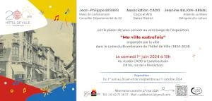 Vernissage Mouvant «Ma ville autrefois»