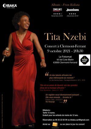  Tita Nzebi en concert à Clermont-Ferrand 