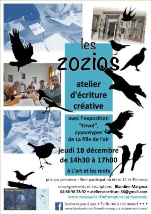 Les zozios • Atelier d'écriture créative