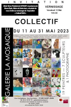 [EXPOSITION] COLLECTIF 23 à la galerie La Mosaïque