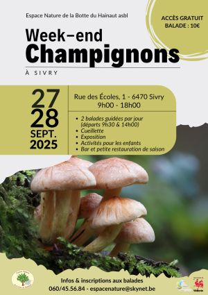 Week-end champignons 2025
