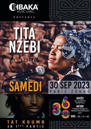 Tita Nzebi en concert au 360 Paris Music Factory