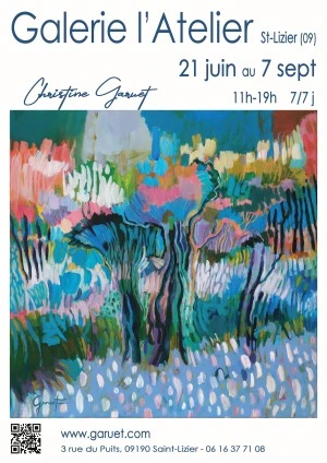 Une 14ème saison pour Christine Garuet dans sa galerie d'Ariège