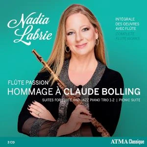 Nadia Labrie rend hommage à Claude Bolling Salle Cortot à Paris