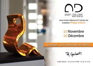 Exposition des oeuvres du sculpteur Philippe Gauberti