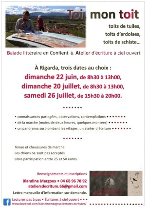 Toi, mon toit • Balade littéraire & Atelier d'écriture en plein air
