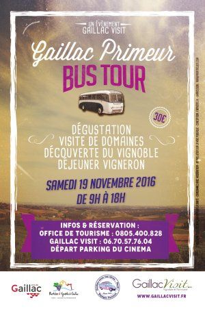 Rallye bus tour du primeur