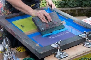 Atelier de sérigraphie