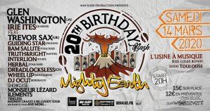 Glen Washington / Mighty Earth 20th Birthday Bash