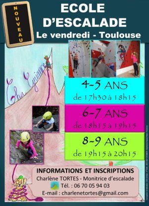***NOUVEAU ECOLE D'ESCALADE CHA GRIMPE***