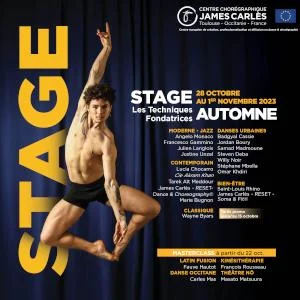 STAGE INTERNATIONAL D'AUTOMNE 2023 - du 28 octobre au 01 novembre 