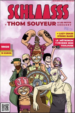 Schlaasss + Thom Souyeur & Les Petits Grégory au Métronum