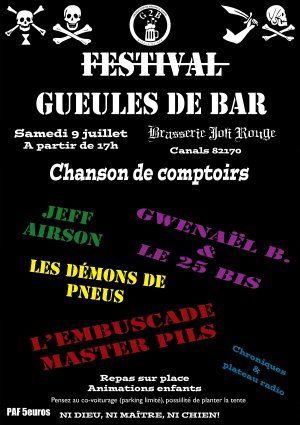 Festival Gueules de Bar