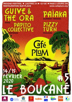 Le Boucané - Reggae roots festival (Guive & the Ora, Païaka, Papito Collective, Dizzy Turn) 2020
