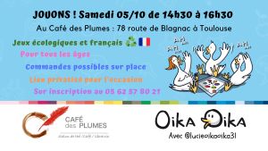 Ateliers Jeux de Sociétés en Famille / Gamme Ecolo