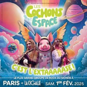 LES COCHONS DANS L'ESPACE C'EST L'EXTAAAAASE !