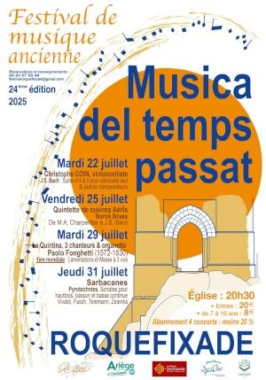 Festival de musique ancienne et baroque "Musica del temps passat"