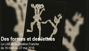 Des formes et des lettres : le LAB de la Création Franche