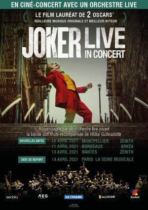 Joker arrive le 14/04 en ciné-concert à la Seine Musicale