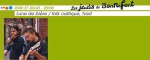 Les Jeudis de Bonnefont : Lune de bière