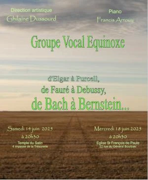 Concert Groupe Vocal Equinoxe