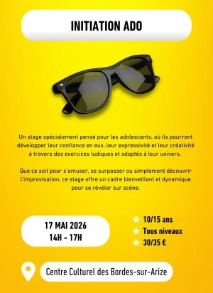 Stage Impro : Initiation Ado