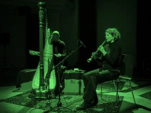Rhodri Davies, Carol Robinson jouent Eliane Radigue