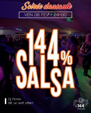 Soirée 144% Salsa