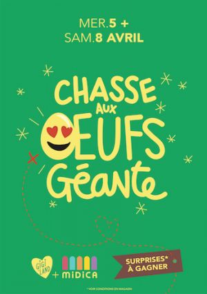 Chasse aux œufs Géante